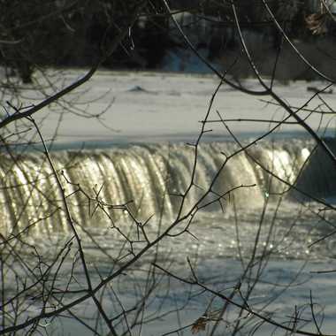 Photo: Dam on the Grand River.